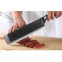 Set de cutite profesionale pentru bucatari din otel inoxidabil, 6 piese, cuțit bucătar, cuțit utilitar, curatator pentru legume, cuțit pentru fructe, foarfece ascutite, cuțit pentru carne.