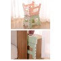 Scaun pliabil pentru copii, roz, 24×18,5×19,5 cm – ușor, compact și practic!