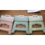 Scaun pliabil pentru copii, roz, 24×18,5×19,5 cm – ușor, compact și practic!