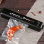 Aparat de vidat alimente Vacuum Sealer X, Cadou 10 pungi, 110W, 30 cm, sigilare dublă, mare putere de aspirare, negru
