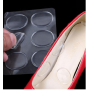 Set 12 mini talonete, tip pernite din silicon, 2,5 cm