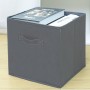 Cutie depozitare, pentru organizare eficienta casa, birou sau camera copiilor, textile, 28* 28* 28cm, Gri