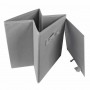 Cutie depozitare, pentru organizare eficienta casa, birou sau camera copiilor, textile, 28* 28* 28cm, Gri