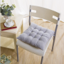 Perna moale pentru scaun, Perna de Scaun, 35*37 cm, Gri deschis