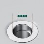 Dop pentru chiuveta, Ventil lavoar, filtru de drenaj pentru baie, bucatarie, Cupru, 3*8cm, 34-40mm. Cupru