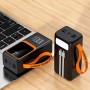Powerbank 50.000 mAh – 4 porturi USB, Type-C, Lightning, lanternă integrată, încărcare rapidă PD/QC. Negru Powerbank 50.000 mAh – 4 porturi USB, Type-C, Lightning, lanternă integrată, încărcare rapidă PD/QC. Negru