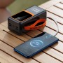 Powerbank 50.000 mAh – 4 porturi USB, Type-C, Lightning, lanternă integrată, încărcare rapidă PD/QC. Negru Powerbank 50.000 mAh – 4 porturi USB, Type-C, Lightning, lanternă integrată, încărcare rapidă PD/QC. Negru