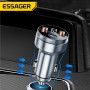 Încărcător Auto Essager 80W – Cu 3 Porturi, Încărcare Rapidă PD/QC, Afișaj LED și Protecție Avansată