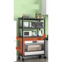 RESIGILAT - Raft metalic convenabil cu 5 niveluri, 49×32×170 cm (A55)