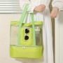 Geantă termoizolantă pentru prânz și relaxare, material impermeabil,– 37 × 42 × 15 cm, Verde.