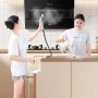 Aparat curățare cu abur portabil 1200W, 8 capete, 450ml, pentru gresie, baie, bucătărie și geamuri, bej.