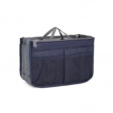Geanta pentru organizarea bagajului, 26x15x8 cm – compact, practic și impermeabil. albastru inchis.