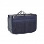 Geanta pentru organizarea bagajului, 26x15x8 cm – compact, practic și impermeabil. albastru inchis.