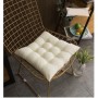 Perna moale pentru scaun, 38*38 cm. Alb