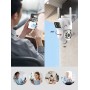 Cameră de supraveghere WiFi iCSee S18M, exterioară, cu dublă lentilă, detecție umanoidă, vedere nocturnă IR 30m, audio bidirecțional, IP66, Full HD 2560p