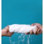 Set 2 prosoape de baie comprimat pentru utilizare multipla – confort igienic oriunde te-ai afla, 70 × 140 cm, Alb. Set 2 prosoape de baie comprimat pentru utilizare multipla – confort igienic oriunde te-ai afla, 70 × 140 cm, Alb.