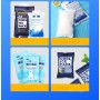 Set 10 pungi cu gheață de voiaj, reutilizabile, 500 ml, PE, pentru alimente, medical, lunch box