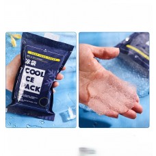 Set 10 pungi cu gheață de voiaj, reutilizabile, 500 ml, PE, pentru alimente, medical, lunch box