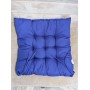 Perna moale pentru scaun, Perna de Scaun, 38*38 cm, Albastru