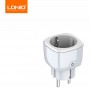 Priză Inteligentă LDNIO SEW1080– Control de la Distanță prin Wi-Fi 2.4 GHz și Bluetooth, Alb.