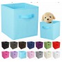 Cutie depozitare, pentru organizare eficienta casa, birou sau camera copiilor, textile, 28* 28* 28cm, Bej