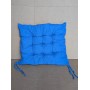 Perna moale pentru scaun, 38*38 cm. Albastru inchis
