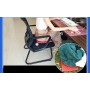 Pernuță pliabilă din spumă XPE, impermeabilă, portocalie, 28×39 cm – pentru camping, picnic, drumeții