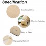 Set 2 buc Perna tetiera auto, pentru sustinere gat din piele, Cu fermoar, Rezistent la uzura, Respirabil, Usor de instalat si curatat, 24cm x 14 cm, ecologica, Bej Set 2 buc Perna tetiera auto, pentru sustinere gat din piele, Cu fermoar, Rezistent la uzura, Respirabil, Usor de instalat si curatat, 24cm x 14 cm, ecologica, Bej