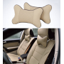Set 2 buc Perna tetiera auto, pentru sustinere gat din piele, Cu fermoar, Rezistent la uzura, Respirabil, Usor de instalat si curatat, 24cm x 14 cm, ecologica, Bej Set 2 buc Perna tetiera auto, pentru sustinere gat din piele, Cu fermoar, Rezistent la uzura, Respirabil, Usor de instalat si curatat, 24cm x 14 cm, ecologica, Bej