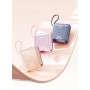 Powerbank universal 20.000 mAh cu cablu integrat, două ieșiri (Type-C și Lightning) și port unic de încărcare Type-C. Roz Powerbank universal 20.000 mAh cu cablu integrat, două ieșiri (Type-C și Lightning) și port unic de încărcare Type-C. Roz