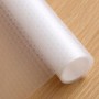 SET 2 Folie de protecție antiderapantă transparentă, 0,3 x 1,5 m, pentru tacâmuri, rafturi și sertare.