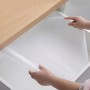 SET 2 Folie de protecție antiderapantă transparentă, 0,3 x 1,5 m, pentru tacâmuri, rafturi și sertare.