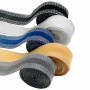 Bandă termoactivă pentru tivire cu fierul,  2,5 cm x 5 m– Repară, scurtează și fixează fără ac, fără a coase, Albastru.