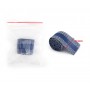 Bandă termoactivă pentru tivire cu fierul,  2,5 cm x 5 m– Repară, scurtează și fixează fără ac, fără a coase, Albastru.