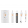Kit de curatare 5 in 1, Portabil, pentru  dispozitive electronice, ABS, 2.5 x 4.5 cm, Alb