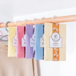 Set 5 Plicuri de Aromă cu Miros de Lavandă, Naturale, pentru Casă, Birou și Mașină