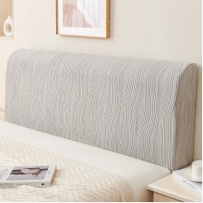 Husă Elastică pentru Tăblia Patului – Gri, 170-190 cm, Poliester, Protecție și Stil pentru Dormitor