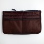 Geanta pentru organizarea bagajului, 26x15x8 cm – compact, practic și impermeabil. Maro.