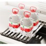 Suport pliabil din oțel inoxidabil și silicon pentru chiuvetă – 55 x 32,5 cm, rezistent și multifuncțional