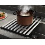 Suport pliabil din oțel inoxidabil și silicon pentru chiuvetă – 55 x 32,5 cm, rezistent și multifuncțional