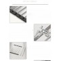 Suport pliabil din oțel inoxidabil și silicon pentru chiuvetă – 55 x 32,5 cm, rezistent și multifuncțional
