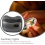 Aparat electric 2 în 1 pentru tăiat și lustruit unghii, USB, sigur pentru copii și adulți. Negru.