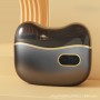 Aparat electric 2 în 1 pentru tăiat și lustruit unghii, USB, sigur pentru copii și adulți. Negru.