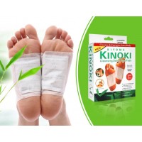 Plasturi Detox Kinoki – Set 20 Perechi (4 x ambalaje x 10 Plasturi)–Elimină Toxinele și Curățare Profundă