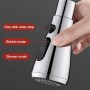 Cap de robinet rotativ 360° cu 2 moduri jet/stropi și buton de oprire apă – economisire 30–50%, cupru + ABS, instalare rapidă. Argintiu Cap de robinet rotativ 360° cu 2 moduri jet/stropi și buton de oprire apă – economisire 30–50%, cupru + ABS, instalare rapidă. Argintiu