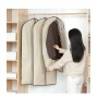 Husă bej pentru haine 60x137 cm – protecție împotriva prafului, umezelii și mirosurilor