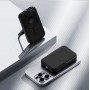 Power Bank MagSafe, 10000 mAh, 22.5W, Încărcare wireless magnetică, PD & Quick Charge, USB-A, USB-C, Stand integrat, Afișaj digital, Negru