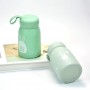 Sticlă Apă Copii 330 ml, Sticlă cu Husă Silicon Verde și Design Iepuraș – Anti-Scurgere și Sigură Sticlă Apă Copii 330 ml, Sticlă cu Husă Silicon Verde și Design Iepuraș – Anti-Scurgere și Sigură