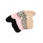 Set 3  perechi Branturi  cu pernite pentru pantofi, Protectie calcai, Prindere cu Adeziv, Bej