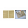 Covoraș impermeabil dublu strat pentru litiera pisicii, 75 × 55 cm – soluția practică pentru o zonă mereu curată. Bej.